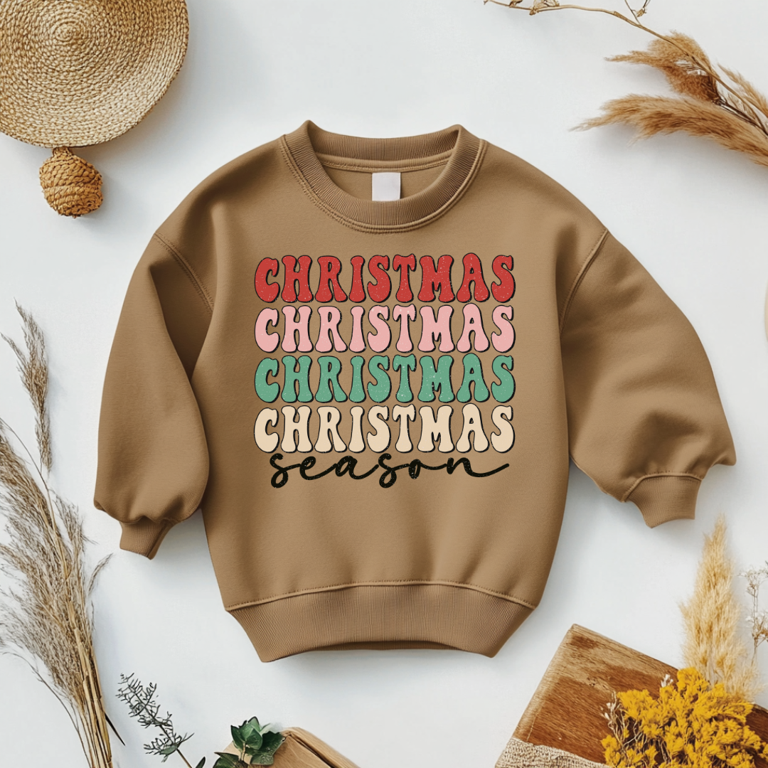 Christmas Season Sweatshirt Toddler