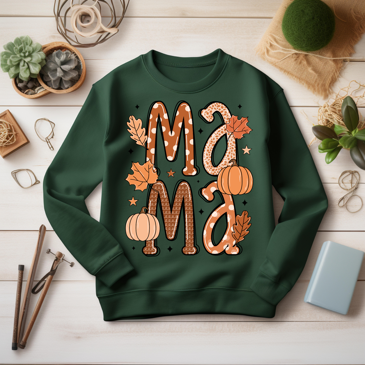 Thankful Mama Sweatshirt - Mama Sweatshirt, Thanksgiving Shirt