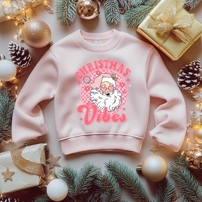 Christmas Vibes Sweatshirt Toddler