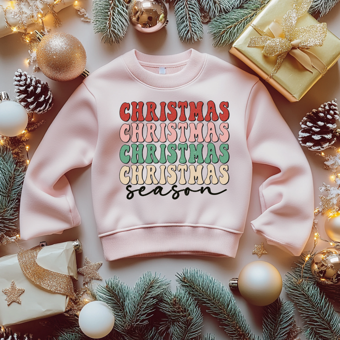 Christmas Season Sweatshirt Toddler