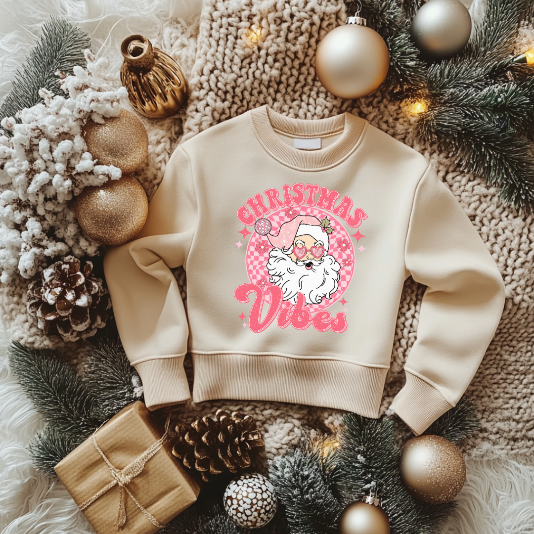 Christmas Vibes Sweatshirt Toddler