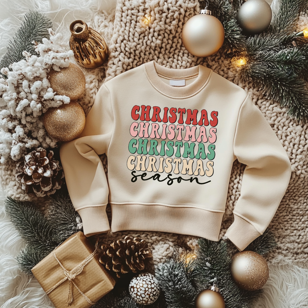 Christmas Season Sweatshirt Toddler