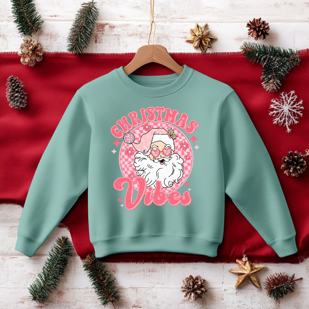 Christmas Vibes Sweatshirt Toddler