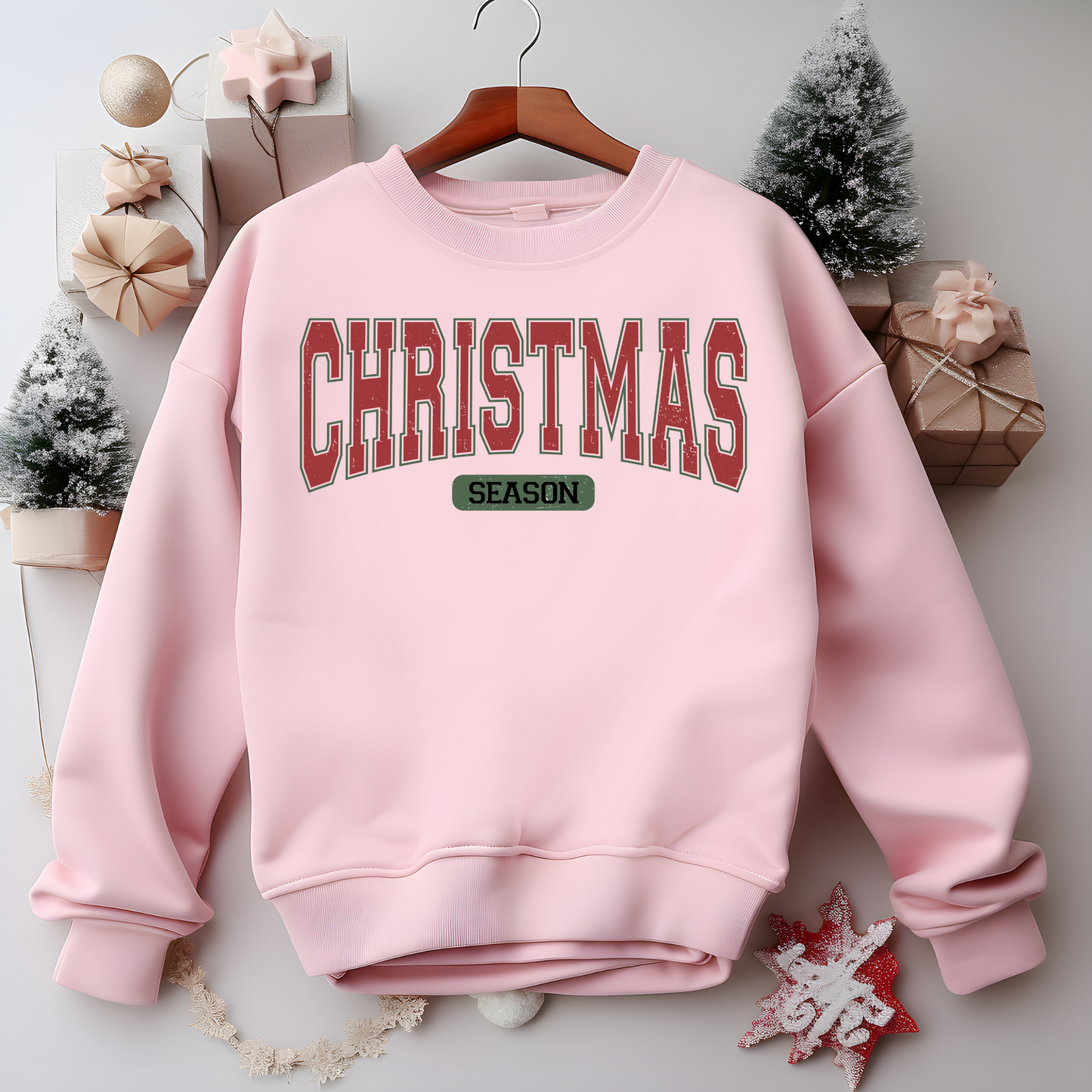 Christmas Season  Retro Christmas Sweatshirt