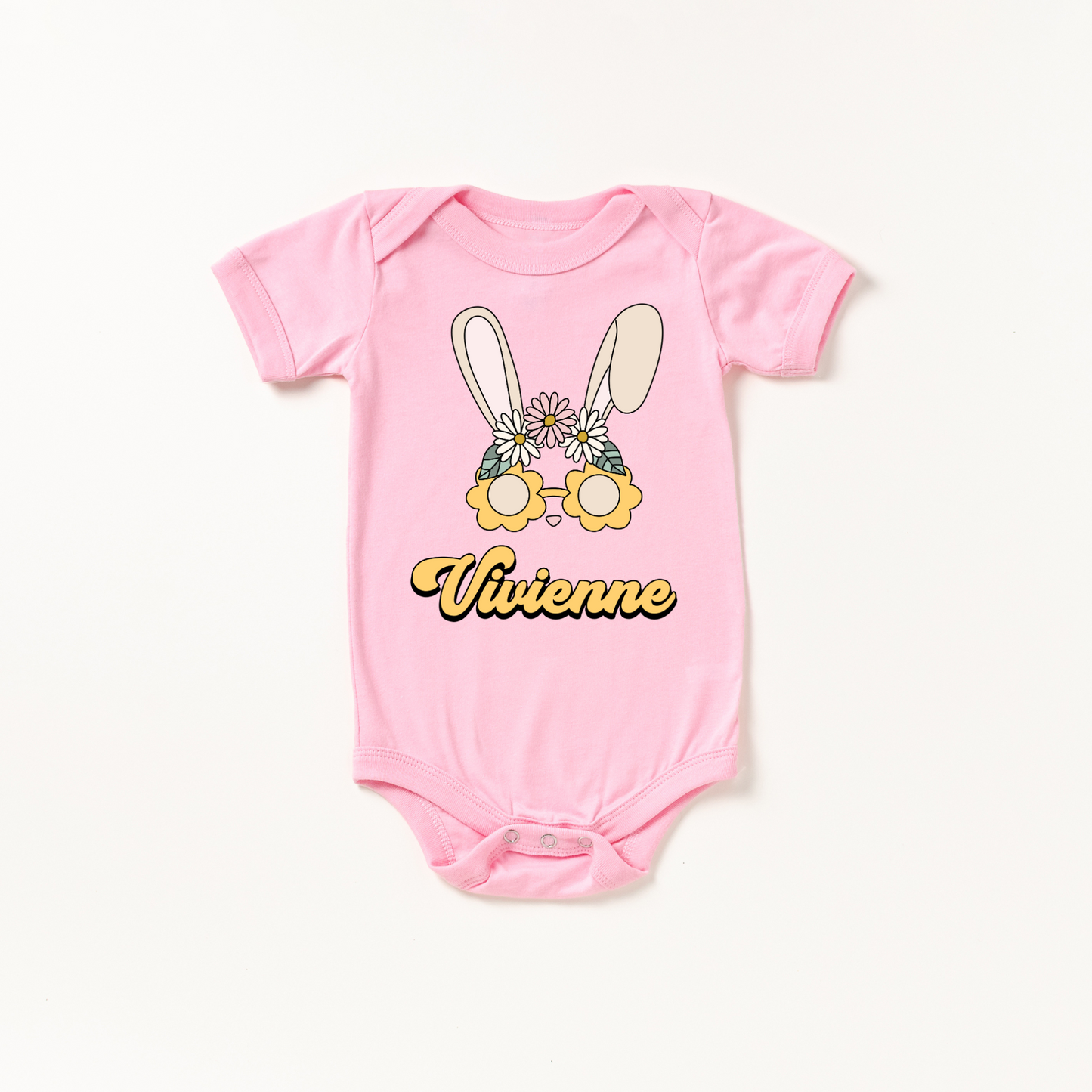 Easter Bunny Custom Name T-Shirt