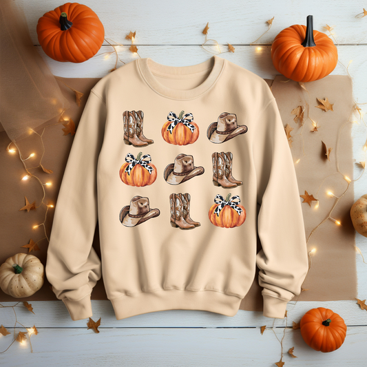 Thankful Sweatshirt - Pumpkin Squad Thanksgiving Sweatshirt