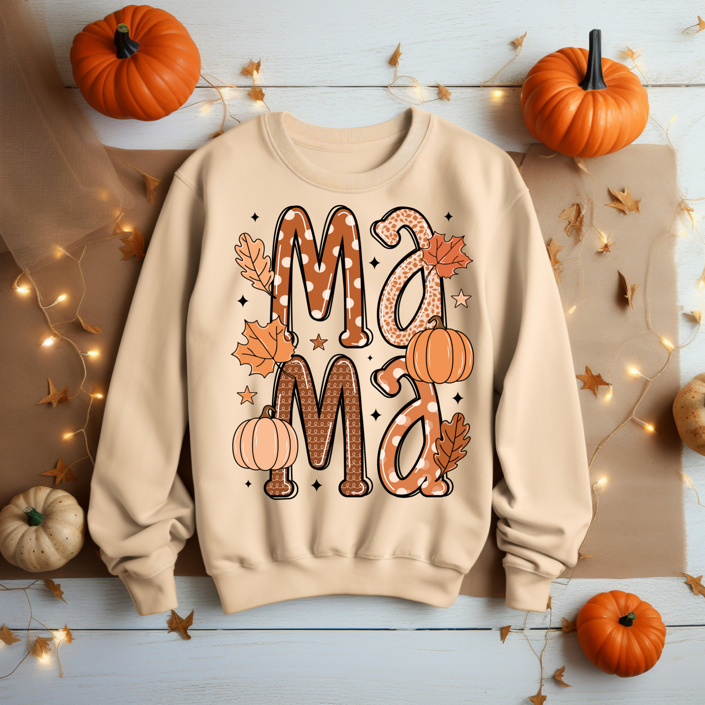 Thankful Mama Sweatshirt - Mama Sweatshirt, Thanksgiving Shirt