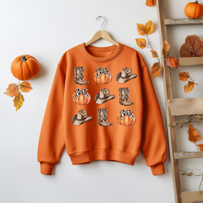 Thankful Sweatshirt - Pumpkin Squad Thanksgiving Sweatshirt