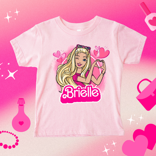 Personalized Custom Doll Named T-Shirt