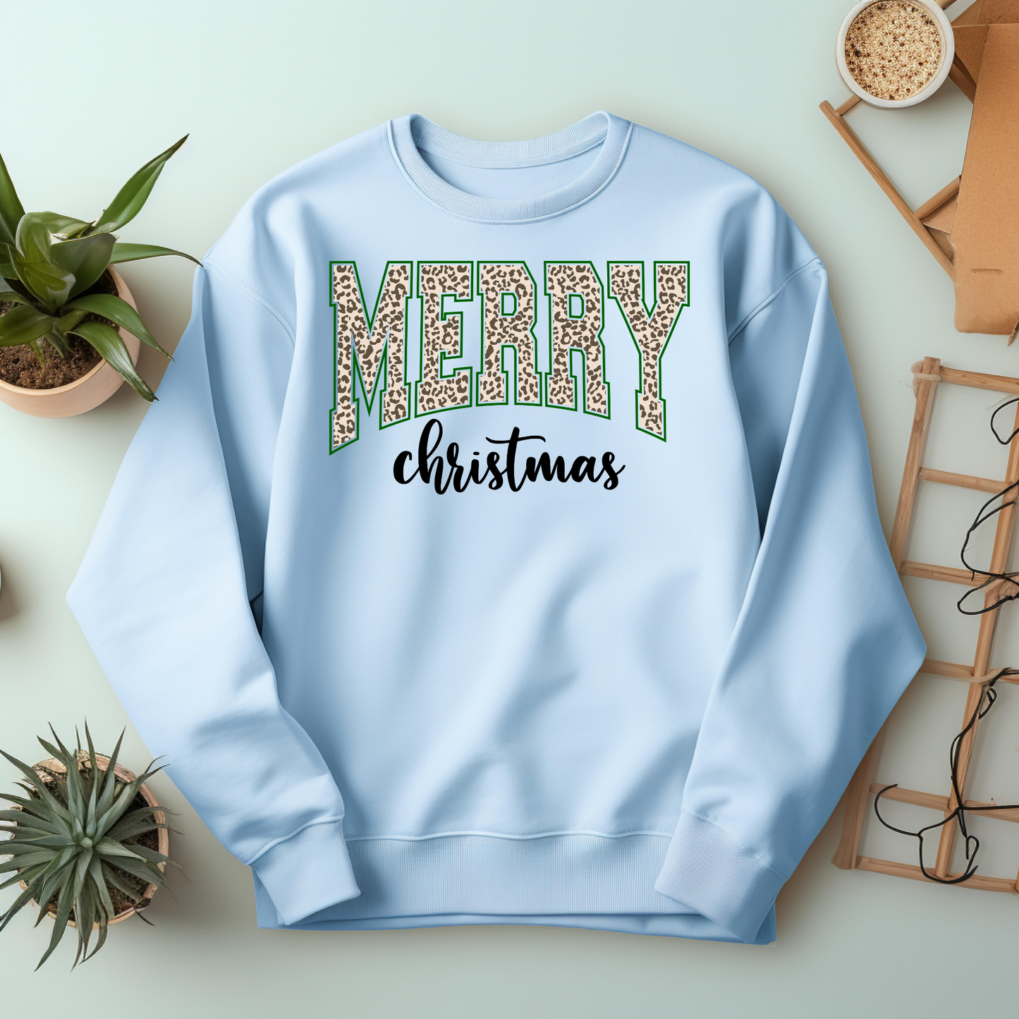 Merry Christmas Santa Retro Christmas Sweatshirt – Perfect Holiday Gift for Christmas