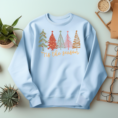 Tis The Season, Christmas Sweatshirt – Christmas Vibes Gift