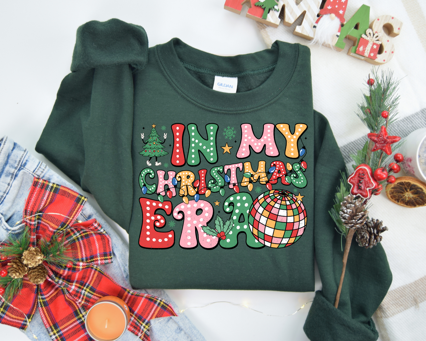 In My Christmas Era Sweatshirt – Christmas Vibes Gift