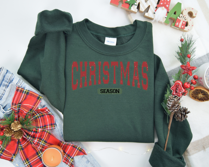 Christmas Season  Retro Christmas Sweatshirt