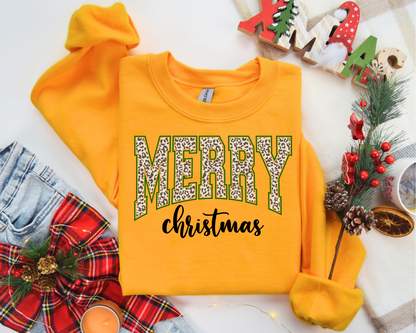 Merry Christmas Santa Retro Christmas Sweatshirt – Perfect Holiday Gift for Christmas