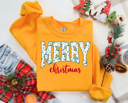 Merry Christmas Santa Retro Christmas Sweatshirt – Perfect Holiday Gift for Christmas (Copy)