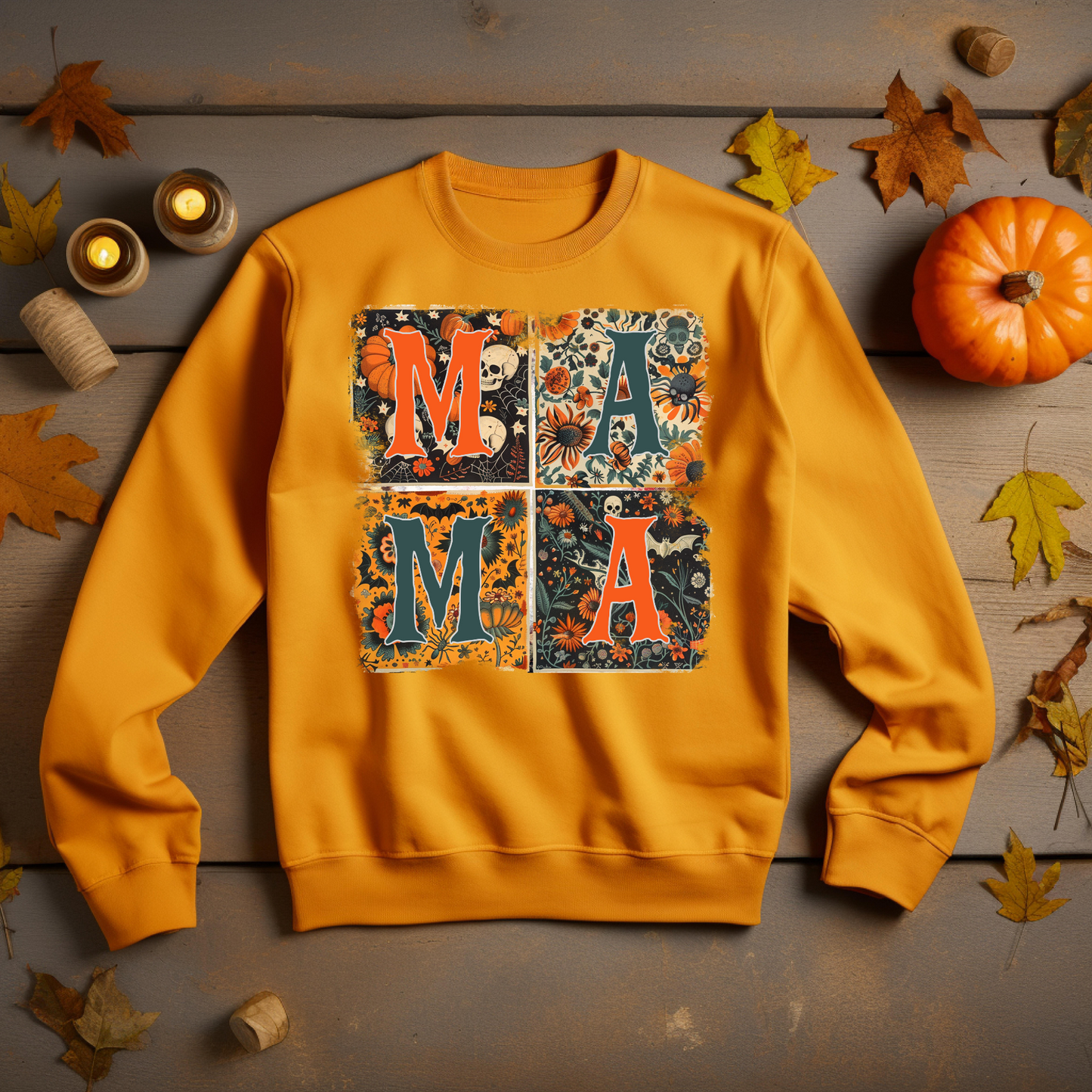 Thankful Mama Sweatshirt - Mama Apparel, Thanksgiving Shirt