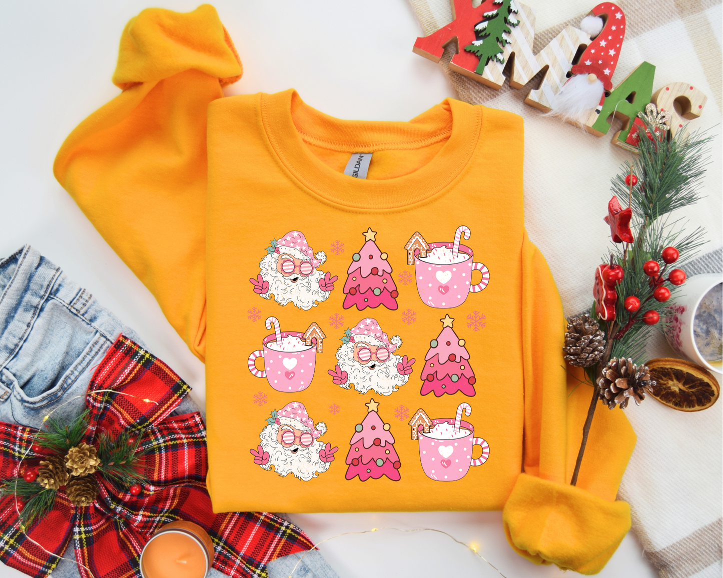 Christmas Sweatshirt – Christmas Vibes Gift