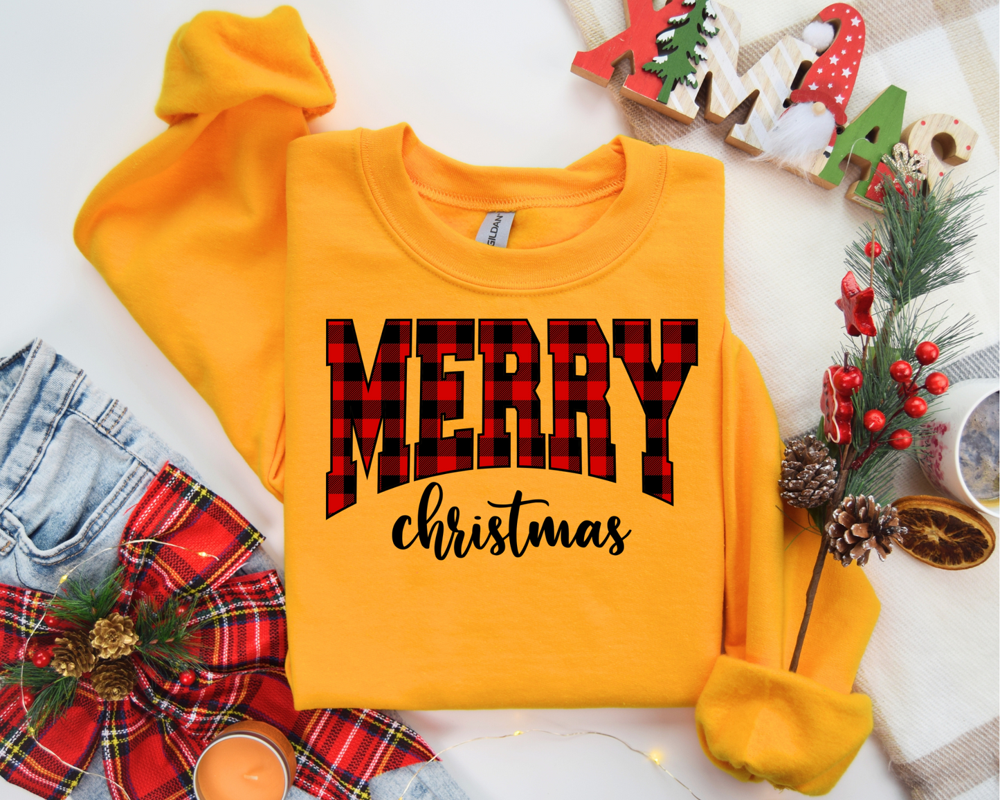 Merry Christmas Santa Retro Christmas Sweatshirt – Perfect Holiday Gift for Christmas