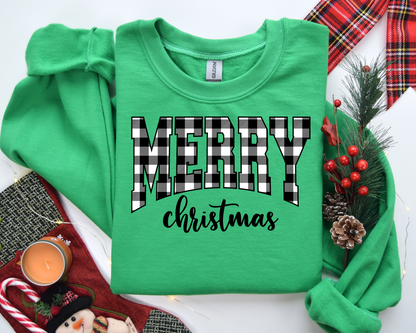 Merry Christmas Santa Retro Christmas Sweatshirt – Perfect Holiday Gift for Christmas