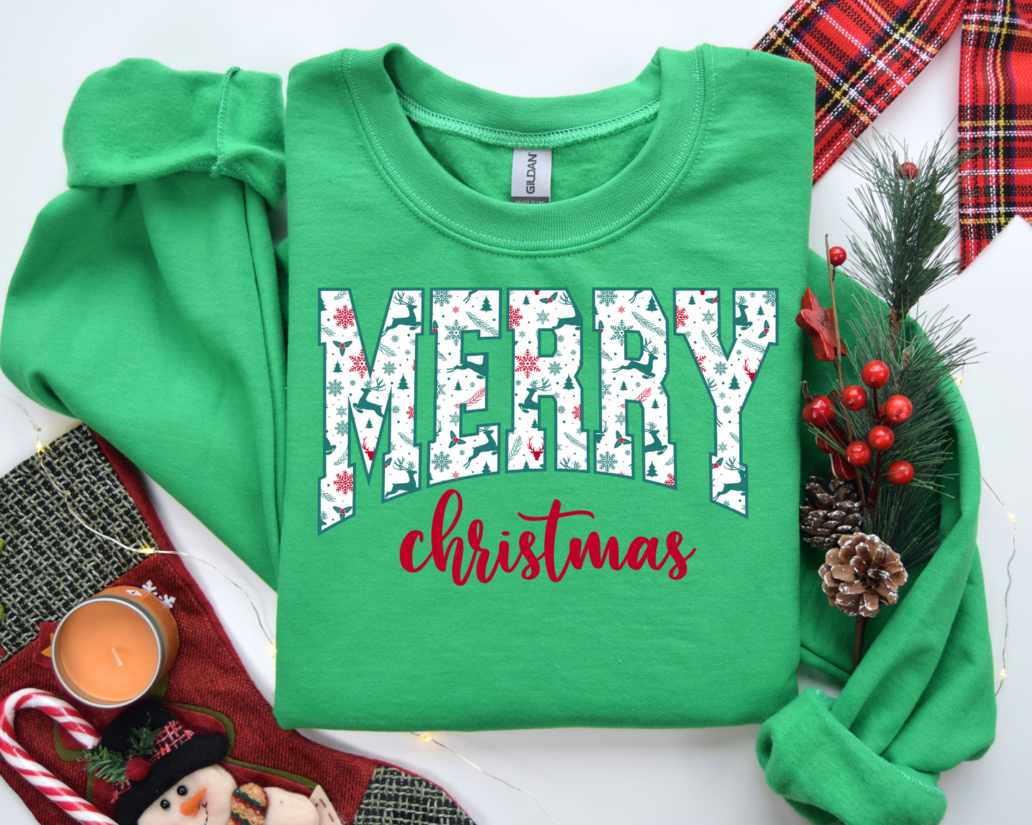 Merry Christmas Santa Retro Christmas Sweatshirt – Perfect Holiday Gift for Christmas (Copy)