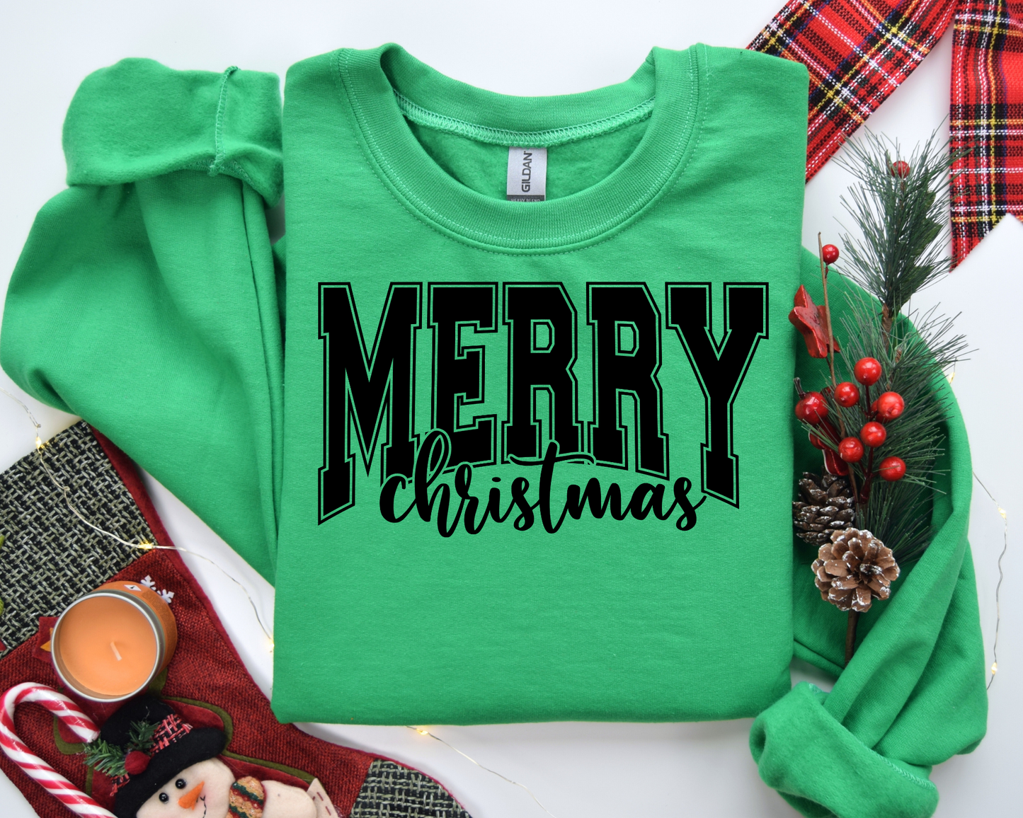 Merry Christmas Sweatshirt – Cozy Christmas Vibes Gift – Holiday Season Graphic Sweatshirt – Festive Winter Apparel (Copy)