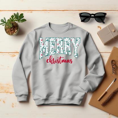 Merry Christmas Santa Retro Christmas Sweatshirt – Perfect Holiday Gift for Christmas (Copy)