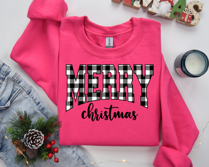 Merry Christmas Santa Retro Christmas Sweatshirt – Perfect Holiday Gift for Christmas