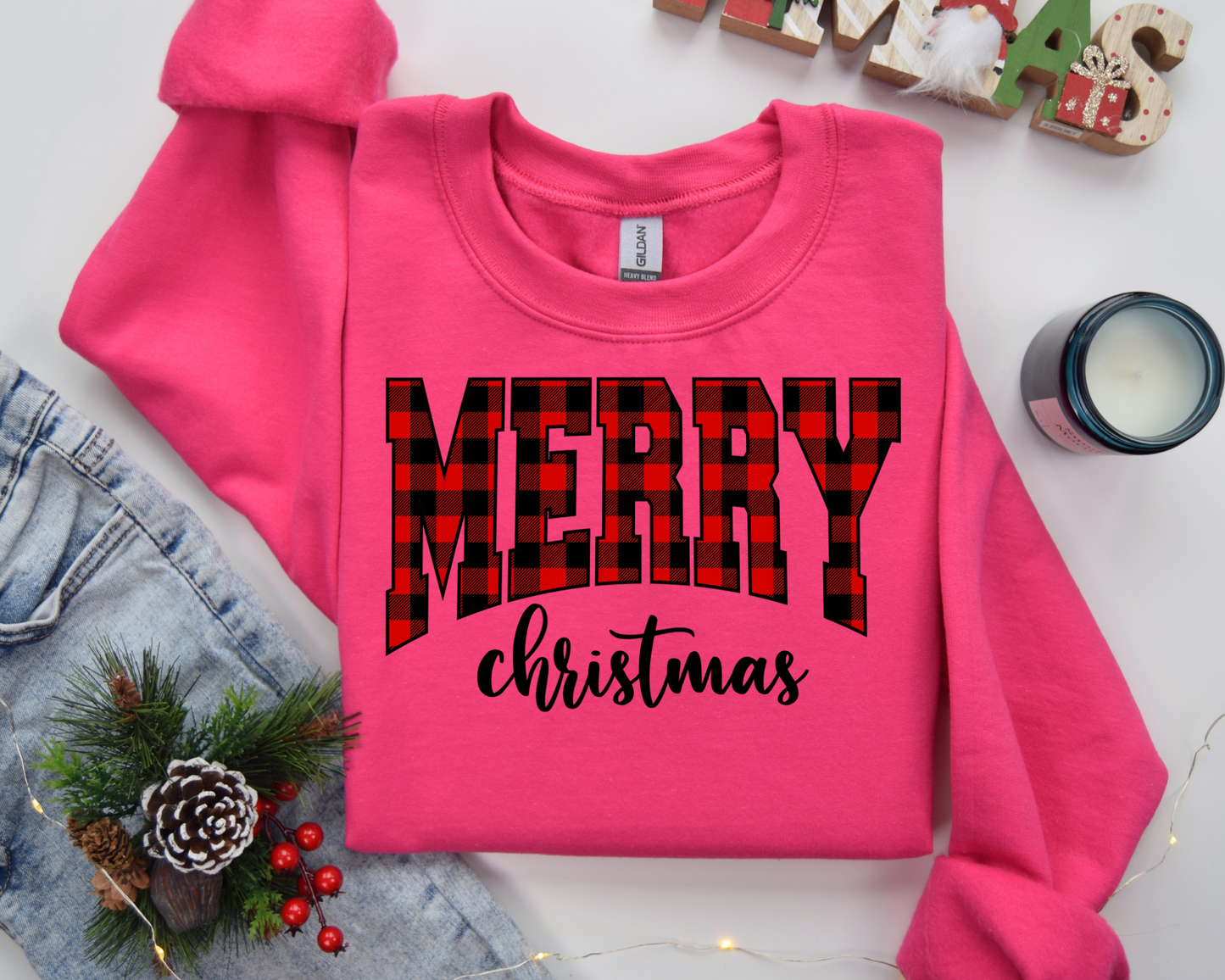 Merry Christmas Santa Retro Christmas Sweatshirt – Perfect Holiday Gift for Christmas