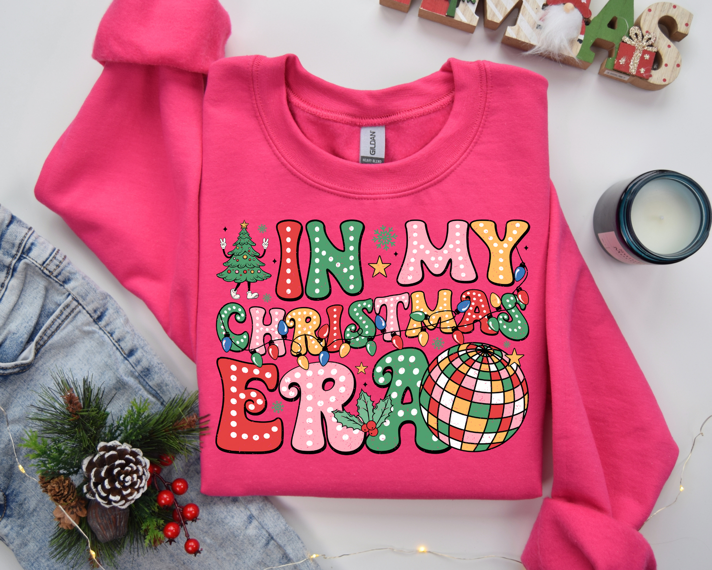 In My Christmas Era Sweatshirt – Christmas Vibes Gift