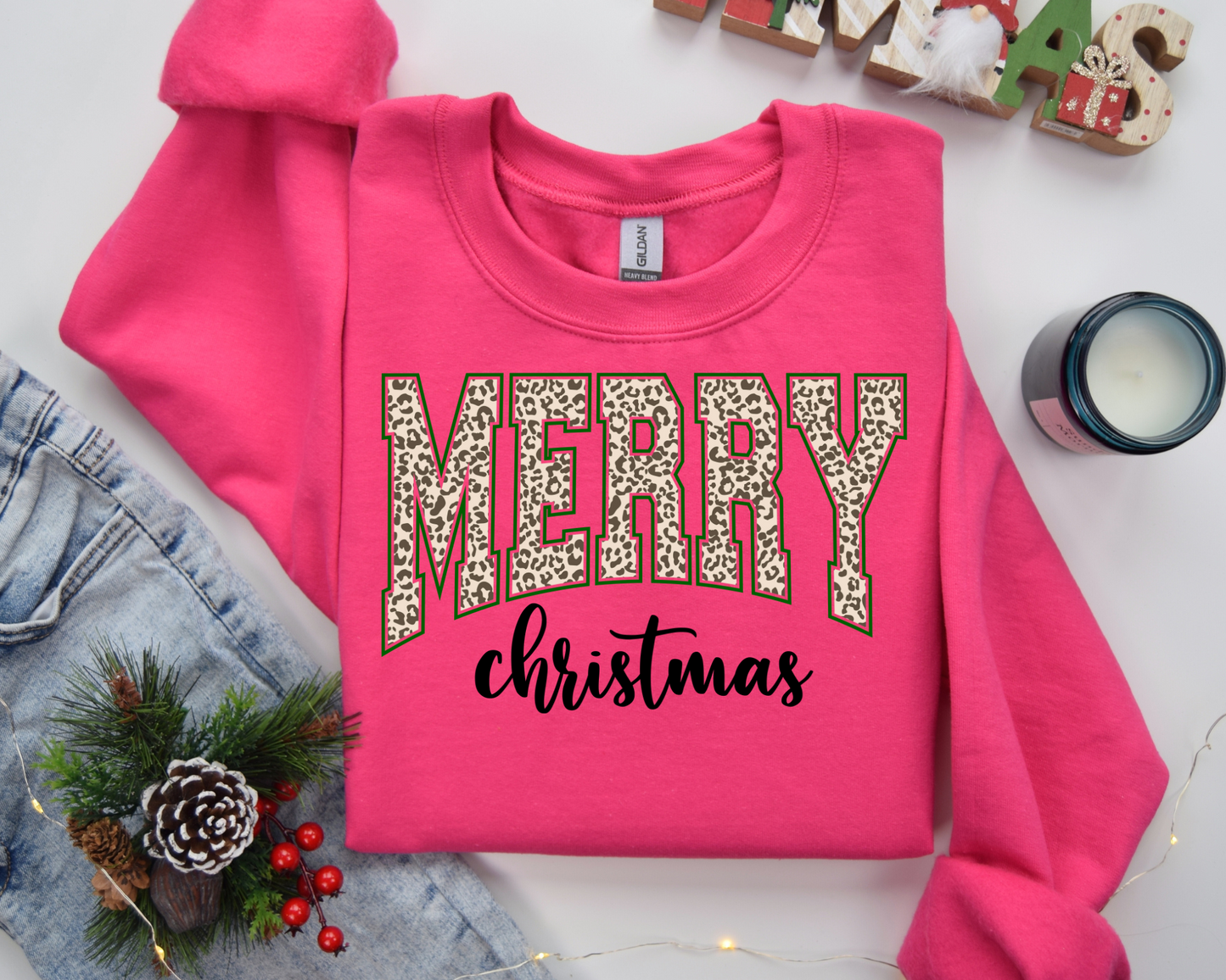 Merry Christmas Santa Retro Christmas Sweatshirt – Perfect Holiday Gift for Christmas