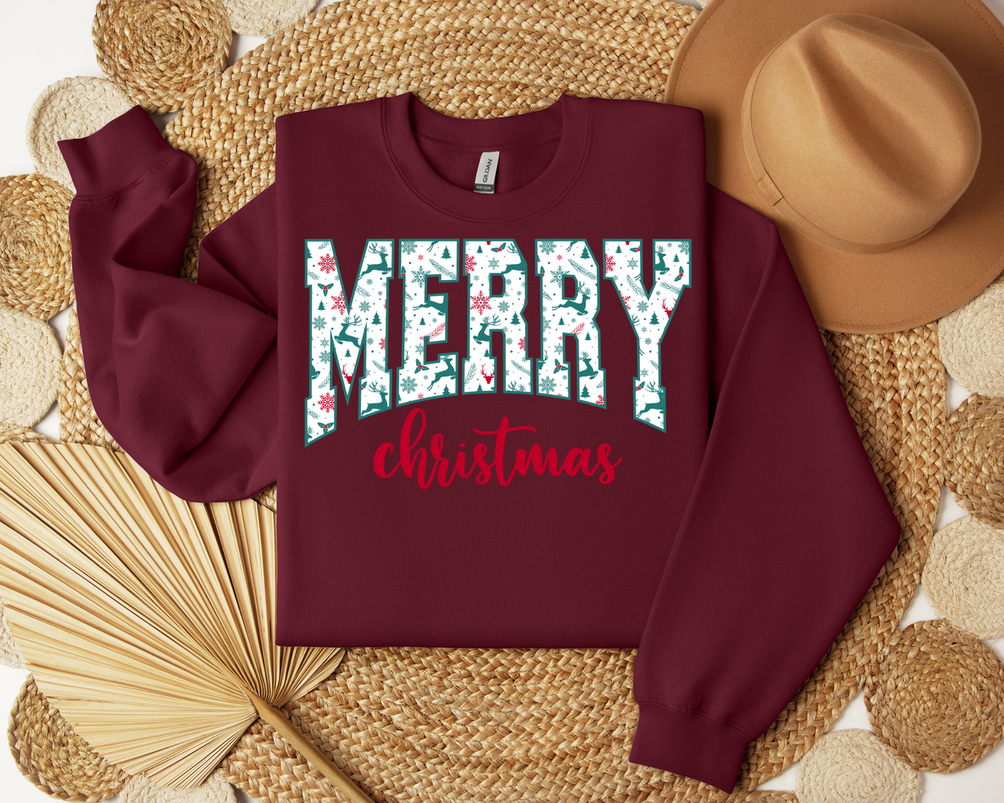 Merry Christmas Santa Retro Christmas Sweatshirt – Perfect Holiday Gift for Christmas (Copy)