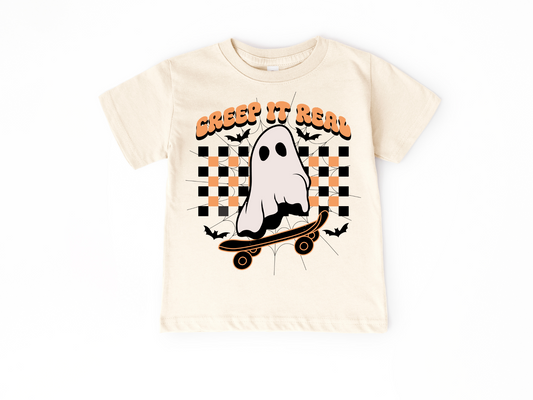 Retro Halloween Kids Shirt, Vintage Halloween Toddler T-Shirt