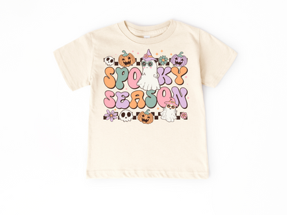 Retro Halloween Kids Shirt, Vintage Halloween Toddler T-Shirt