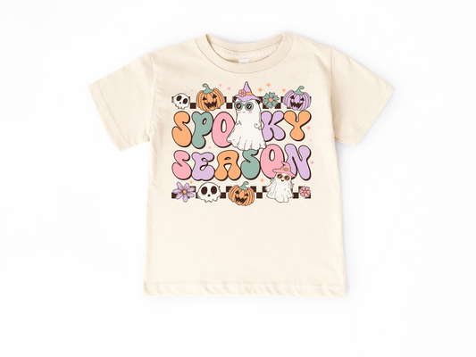 Retro Halloween Kids Shirt, Vintage Halloween Toddler T-Shirt