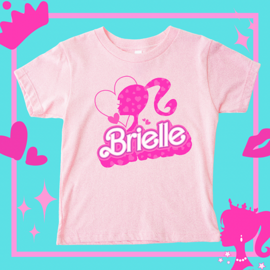 Personalized Custom Doll Named T-Shirt