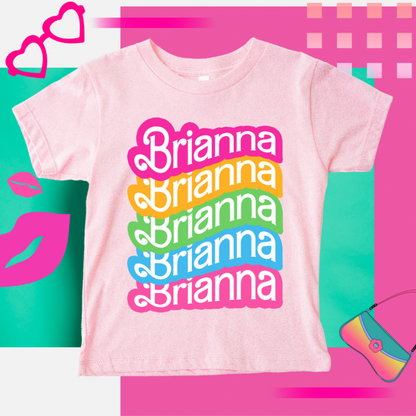 Personalized Custom Doll Named T-Shirt