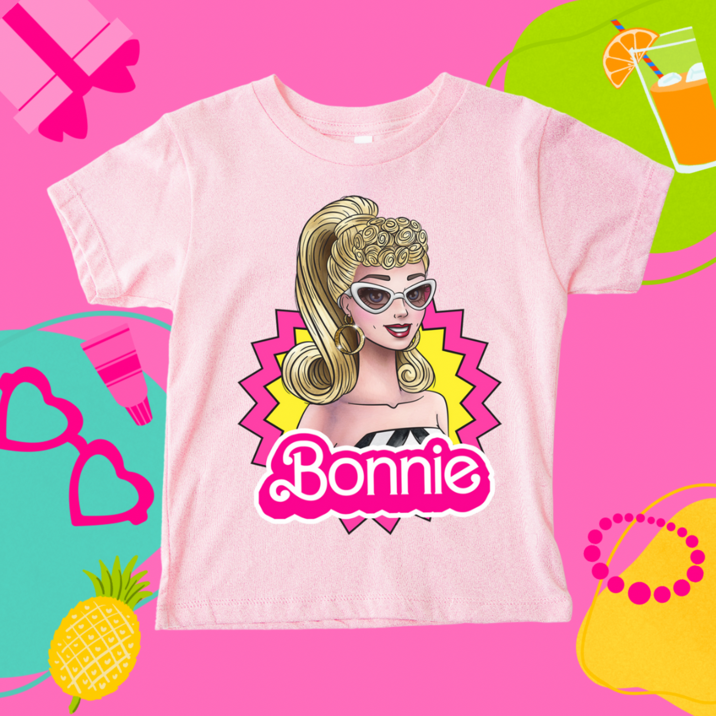 Personalized Custom Doll Named T-Shirt