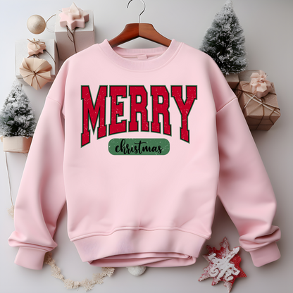 Merry Christmas Santa Retro Christmas Sweatshirt – Perfect Holiday Gift for Christmas