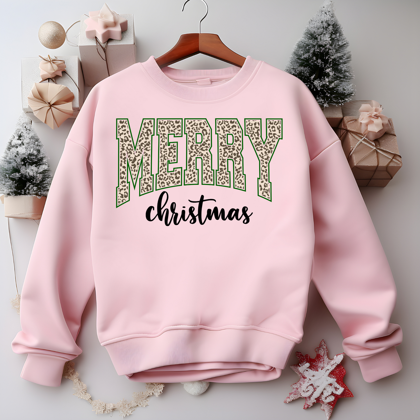 Merry Christmas Santa Retro Christmas Sweatshirt – Perfect Holiday Gift for Christmas