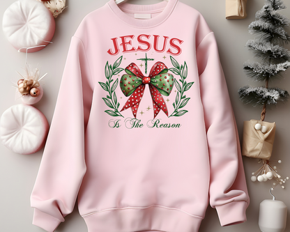 Jesus is the reason For the season Sweatshirt – Christmas Vibes Gift