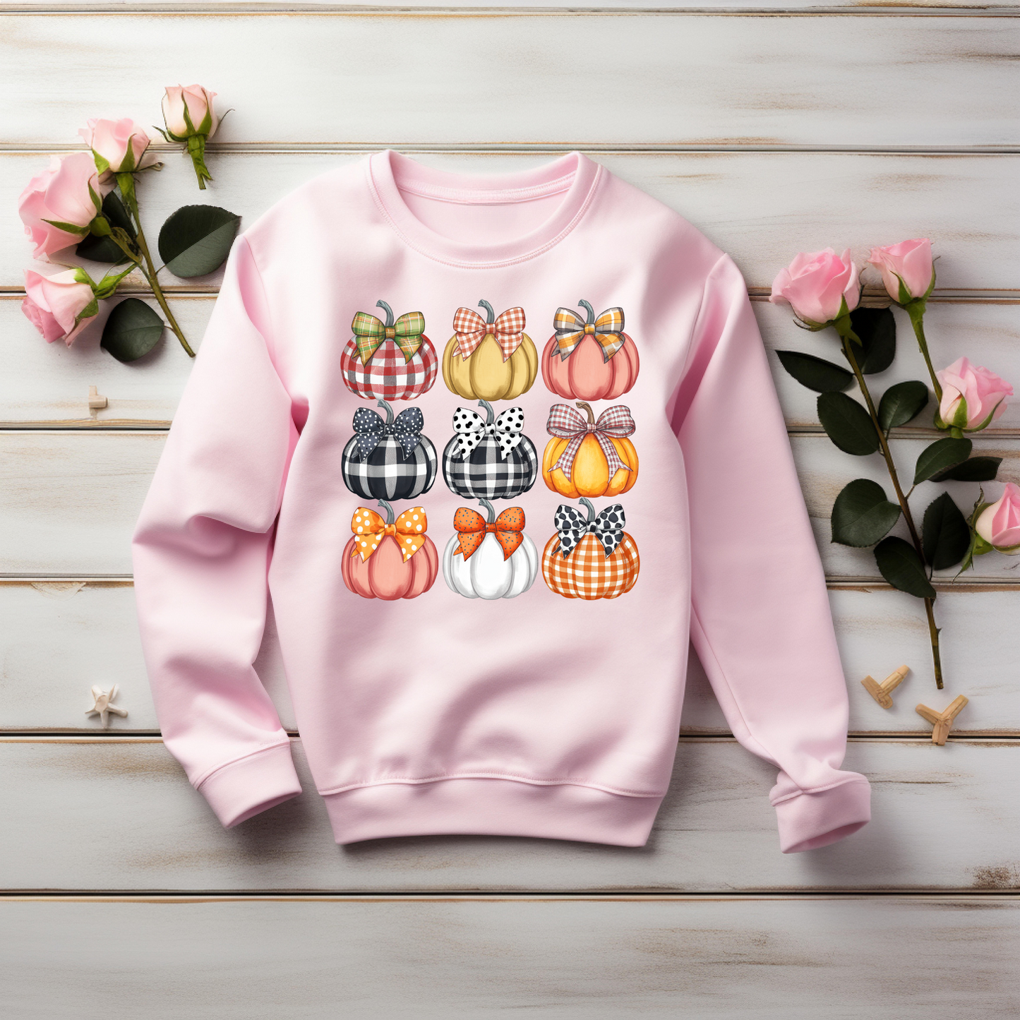 Thankful Sweatshirt - Pumpkin Thanksgiving Sweatshirt, Thanksgiving Shirt, Women’s Graphic Pullover