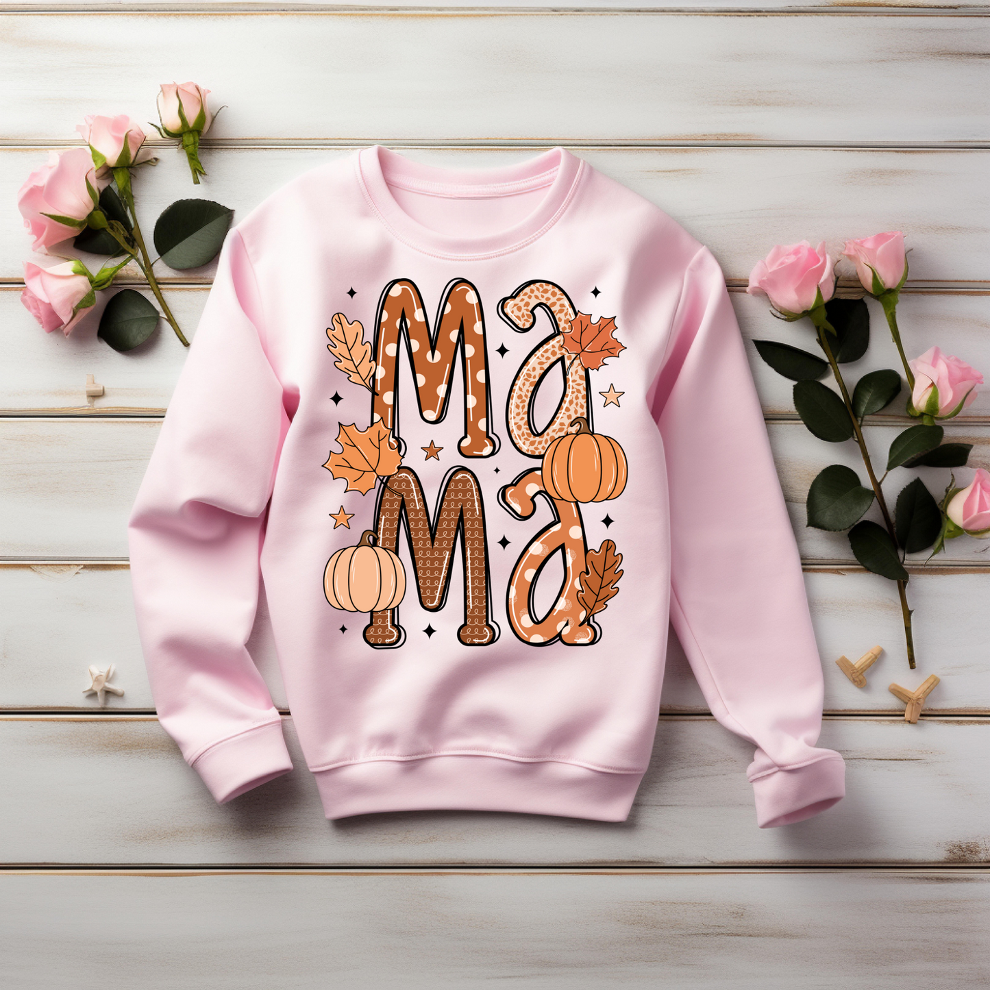 Thankful Mama Sweatshirt - Mama Sweatshirt, Thanksgiving Shirt