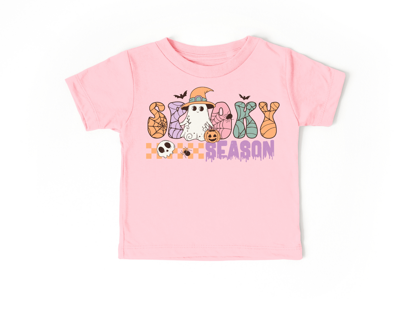 Spooky Season Retro Halloween Kids Shirt, Vintage Halloween Toddler T-Shirt