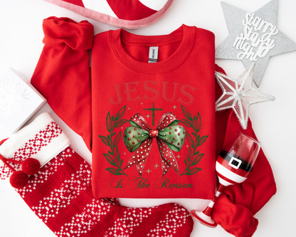 Jesus is the reason For the season Sweatshirt – Christmas Vibes Gift