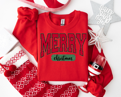 Merry Christmas Santa Retro Christmas Sweatshirt – Perfect Holiday Gift for Christmas