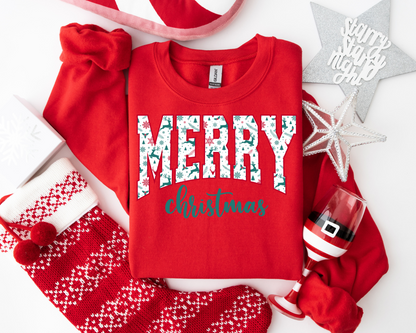 Merry Christmas Santa Retro Christmas Sweatshirt – Perfect Holiday Gift for Christmas