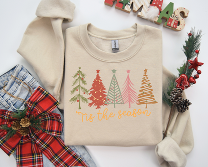 Tis The Season, Christmas Sweatshirt – Christmas Vibes Gift