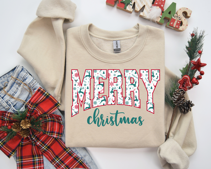 Merry Christmas Santa Retro Christmas Sweatshirt – Perfect Holiday Gift for Christmas