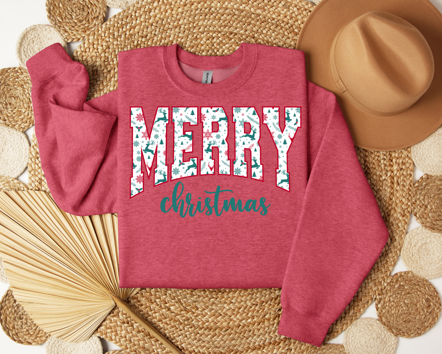 Merry Christmas Santa Retro Christmas Sweatshirt – Perfect Holiday Gift for Christmas