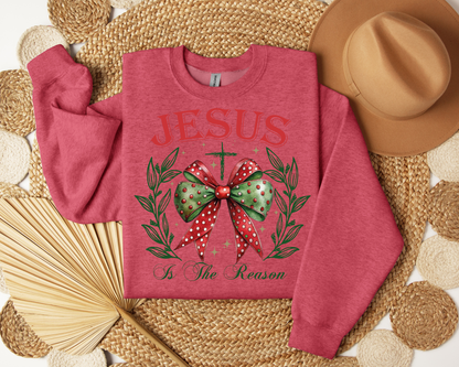 Jesus is the reason For the season Sweatshirt – Christmas Vibes Gift